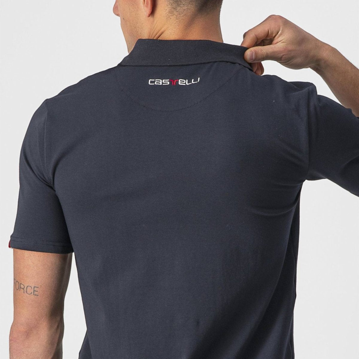 CASTELLI RACE DAY POLO BLACK