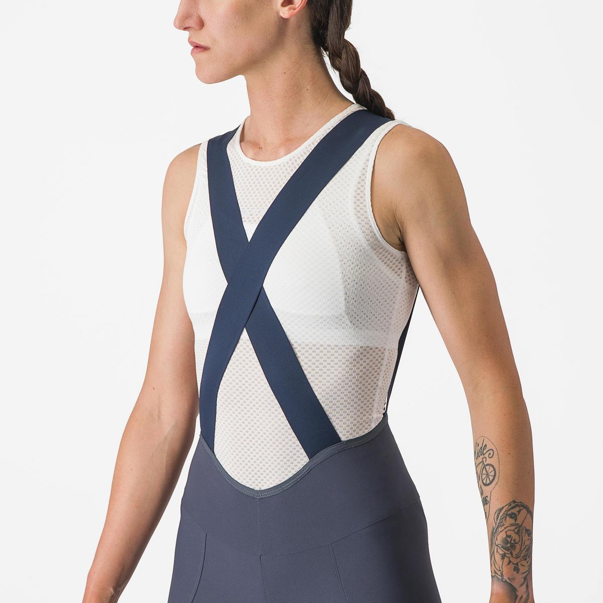 CASTELLI ESPRESSO W DT BIBSHORT TWILIGHT BLUE