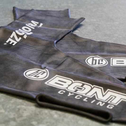 VELOTOZE SHOECOVER TALL BLACK BONT LOGO