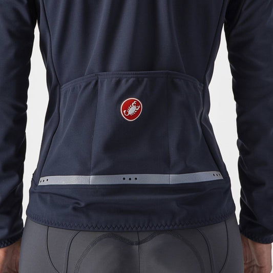 CASTELLI PERFETTO RoS 2 WOMENS JACKET SAVILE BLUE/SILVER REFLEX