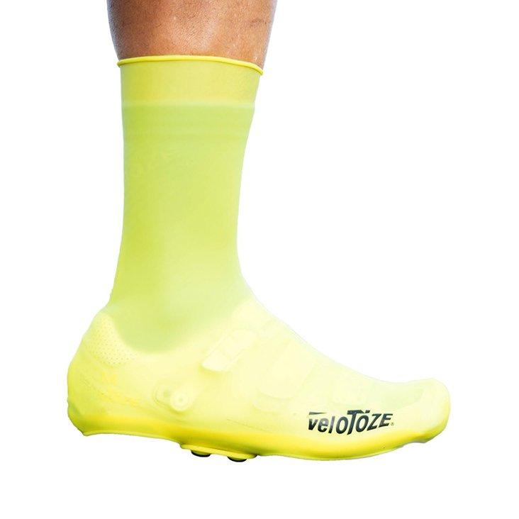 VELOTOZE SILICONE SHOE COVER - VIZ-YELLOW