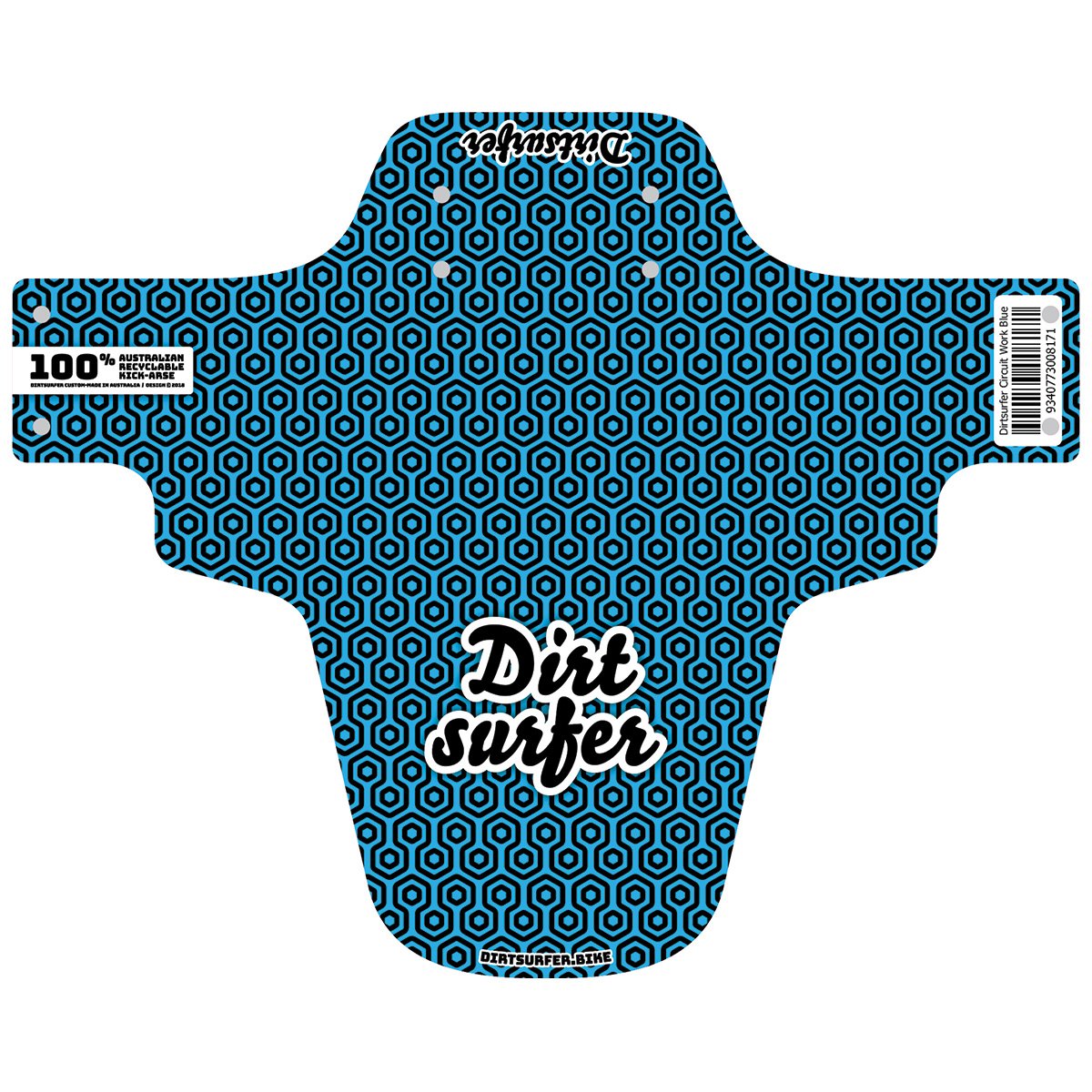 DIRTSURFER MUDGUARD - CIRCUIT WORK BLUE
