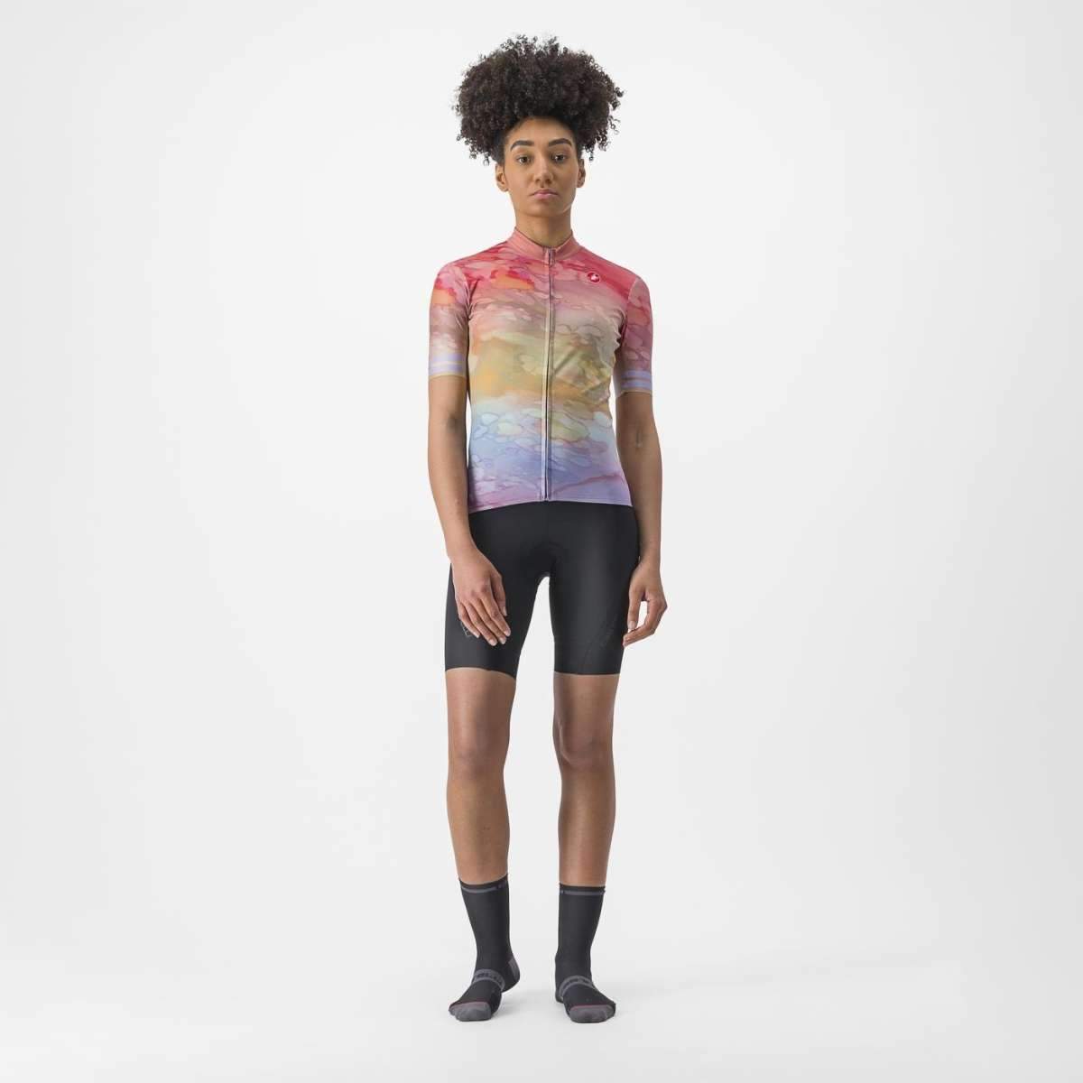 CASTELLI MARMO JERSEY MULTICOLOR VIOLET MIST