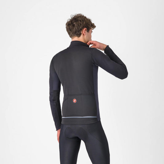 CASTELLI ENTRATA 2 JACKET LIGHT BLACK/DARK GRAY