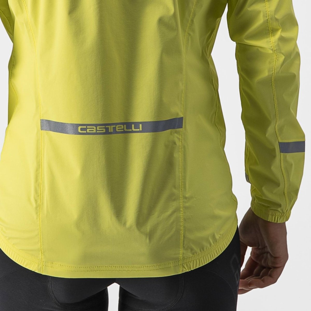 CASTELLI EMERGENCY 2 W RAIN JACKET BRILLIANT YELLOW