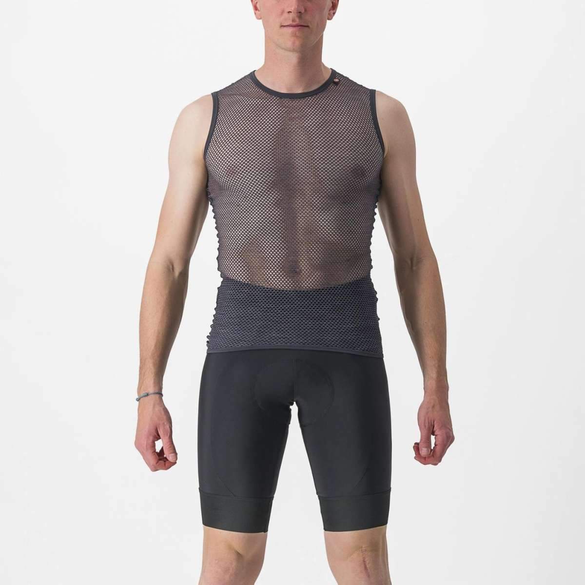 CASTELLI MIRACOLO WOOL SLEEVELESS GRAY