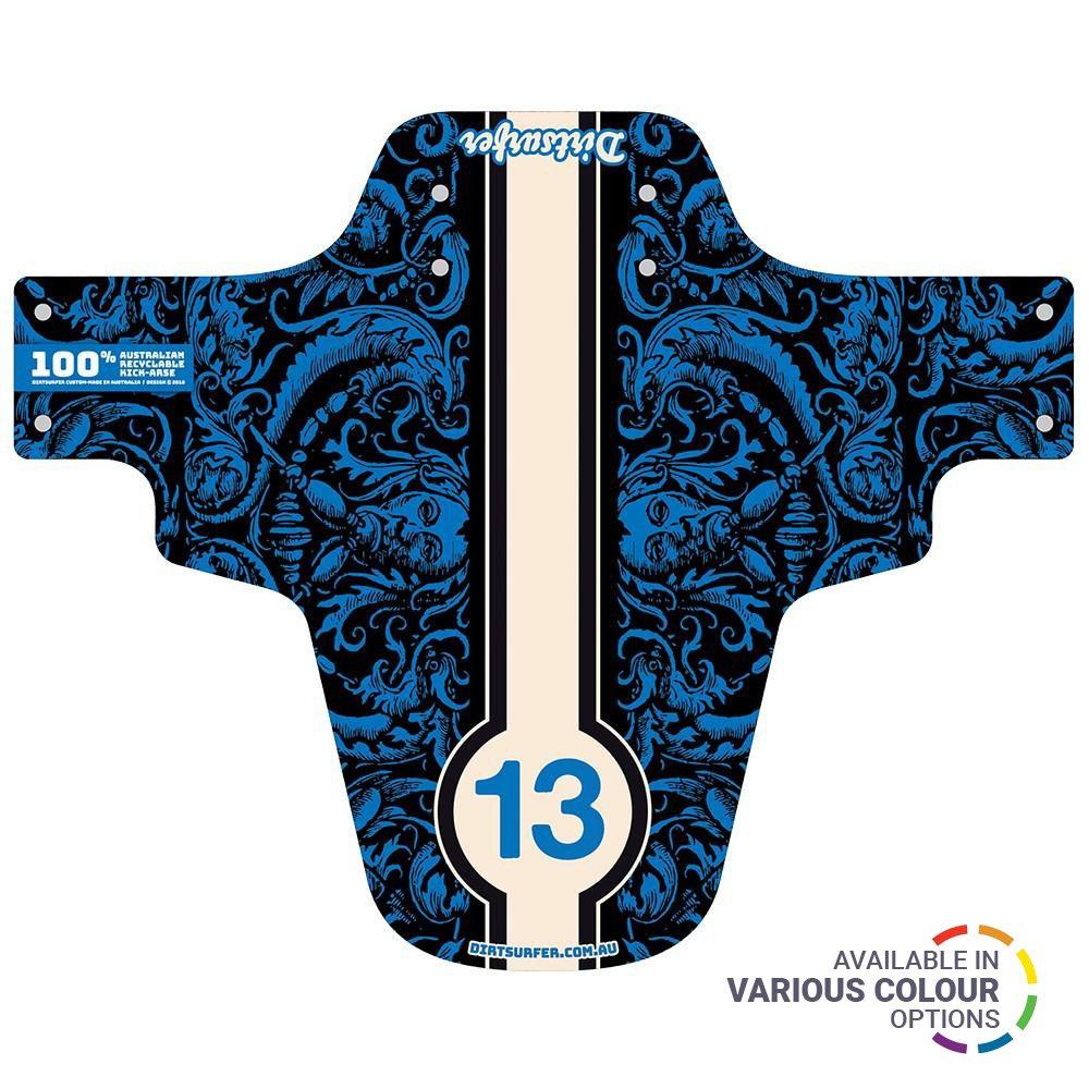 DIRTSURFER MUDGUARD - DEMONS (2 COLOUR CHOICES)