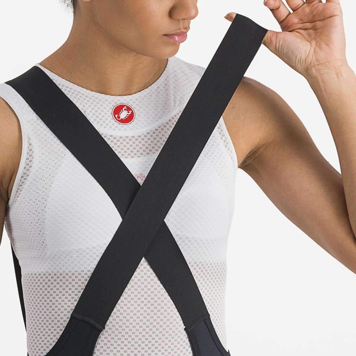 CASTELLI UNLIMITED CARGO WOMENS BIBSHORT BLACK