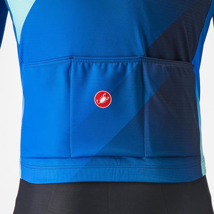 CASTELLI AMPLIFY THERMAL JERSEY BELGIAN BLUE/AZZURRO ITALIA-PO