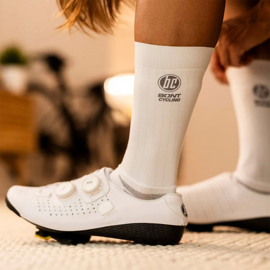 BONT AERO SOKZ WHITE