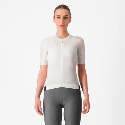 CASTELLI ESPRESSO  WOMENS JERSEY IVORY/DARK GRAY
