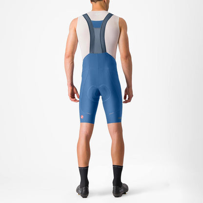 CASTELLI ESPRESSO BIBSHORT STEEL BLUE