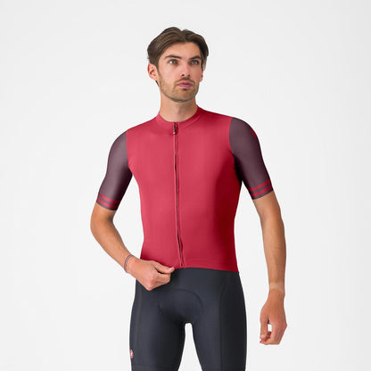 CASTELLI PROLOGO LITE 2 JERSEY RICH RED/BORDEAUX