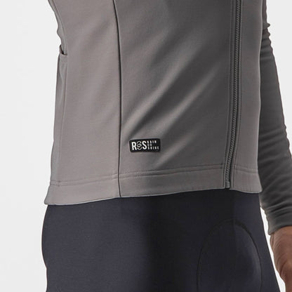 CASTELLI TUTTO NANO RoS JERSEY NICKEL GRAY