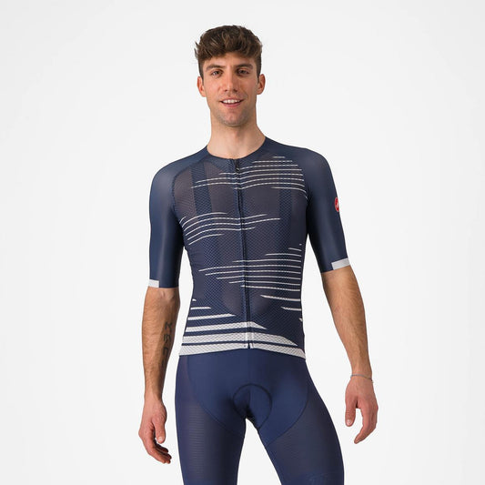 CASTELLI CLIMBER'S 4.0 JERSEY BELGIAN BLUE/SILVER GRAY