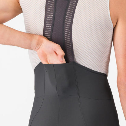 CASTELLI ESPRESSO 2 BIBSHORT DARK GRAY