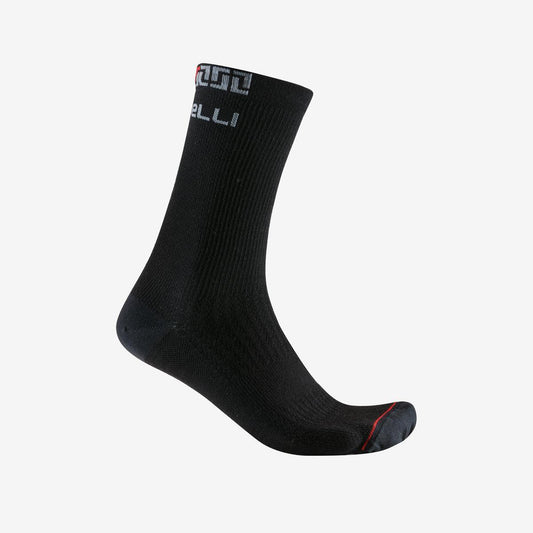 CASTELLI BANDITO MERINO 18 SOCK BLACK
