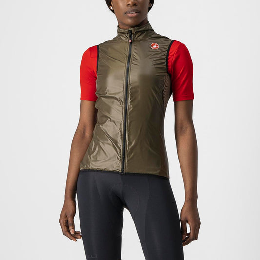 CASTELLI ARIA W VEST MOSS BROWN