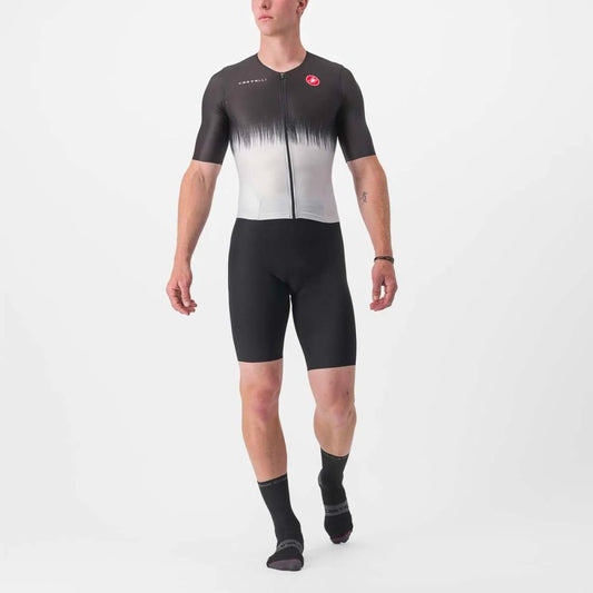 CASTELLI SANREMO ULTRA SPEED SUIT BLACK/SILVER GRAY