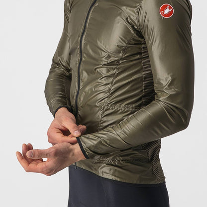 CASTELLI ARIA SHELL JACKET MOSS BROWN