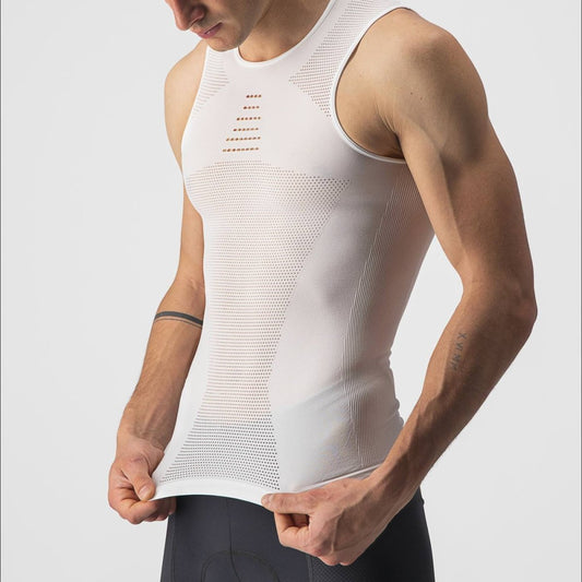 CASTELLI CORE SEAMLESS BASE LAYER WHITE