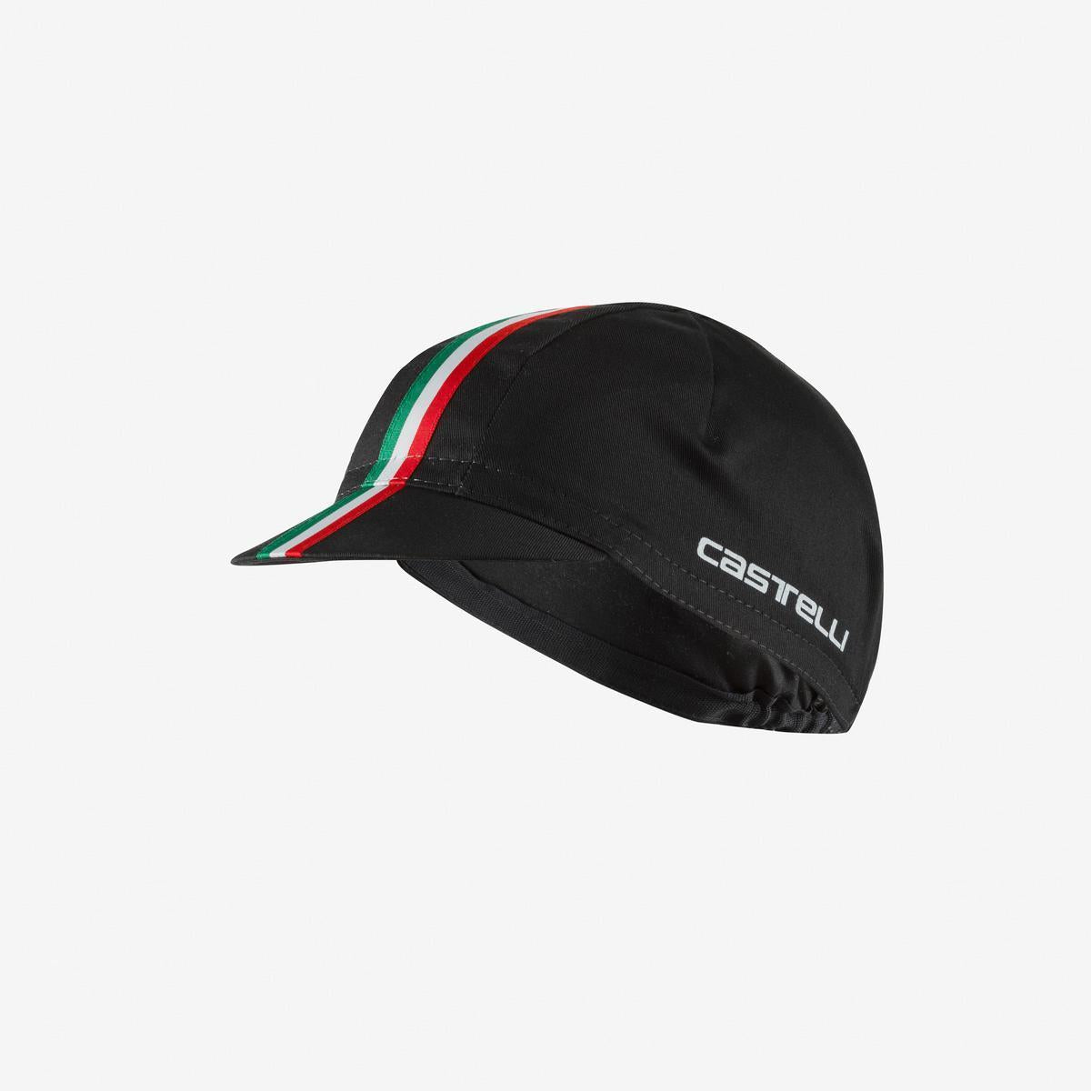 CASTELLI ITALIA CAP BLACK