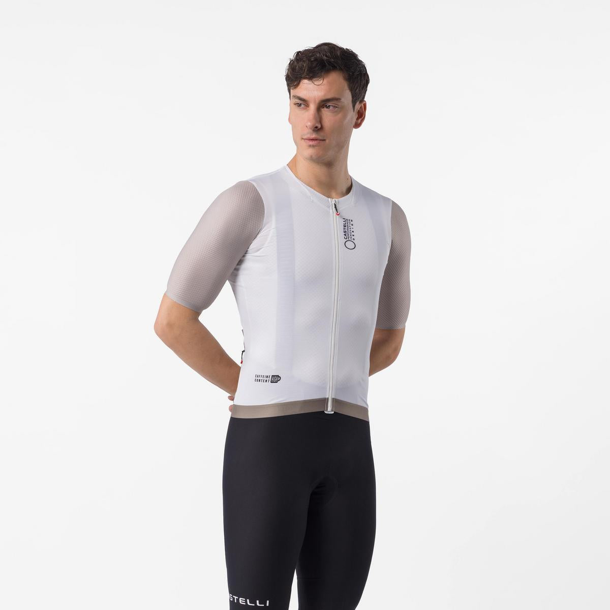 CASTELLI CORRETTO JERSEY IVORY/CLAY-BLACK