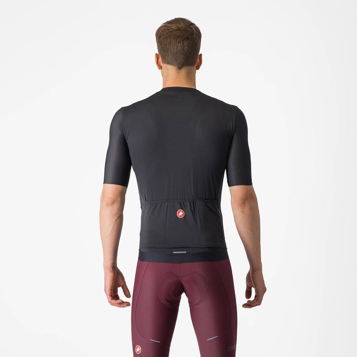 CASTELLI ESPRESSO JERSEY LIGHT BLACK/DARK GRAY