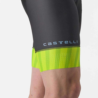 CASTELLI FREE SANREMO 2 SUIT SHORT SLEEVE ELECTRIC LIME/NIAGARA BLUE