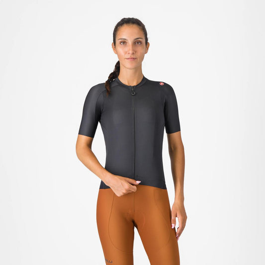 CASTELLI ESPRESSO  W JERSEY LIGHT BLACK