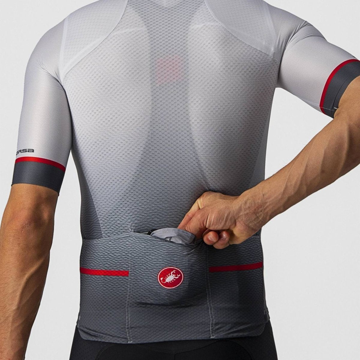 CASTELLI ARIA VEST SILVER GRAY
