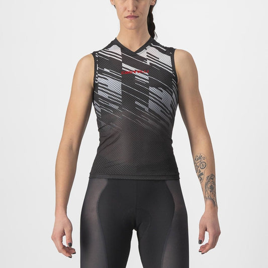 CASTELLI INSIDER W SLEEVELESS BLACK