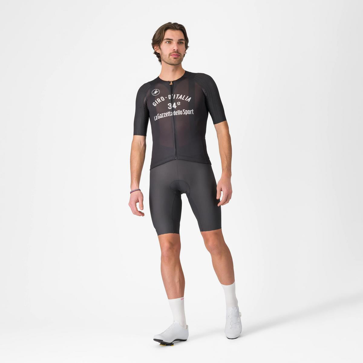 CASTELLI VINTAGE MAGLIA NERA 34