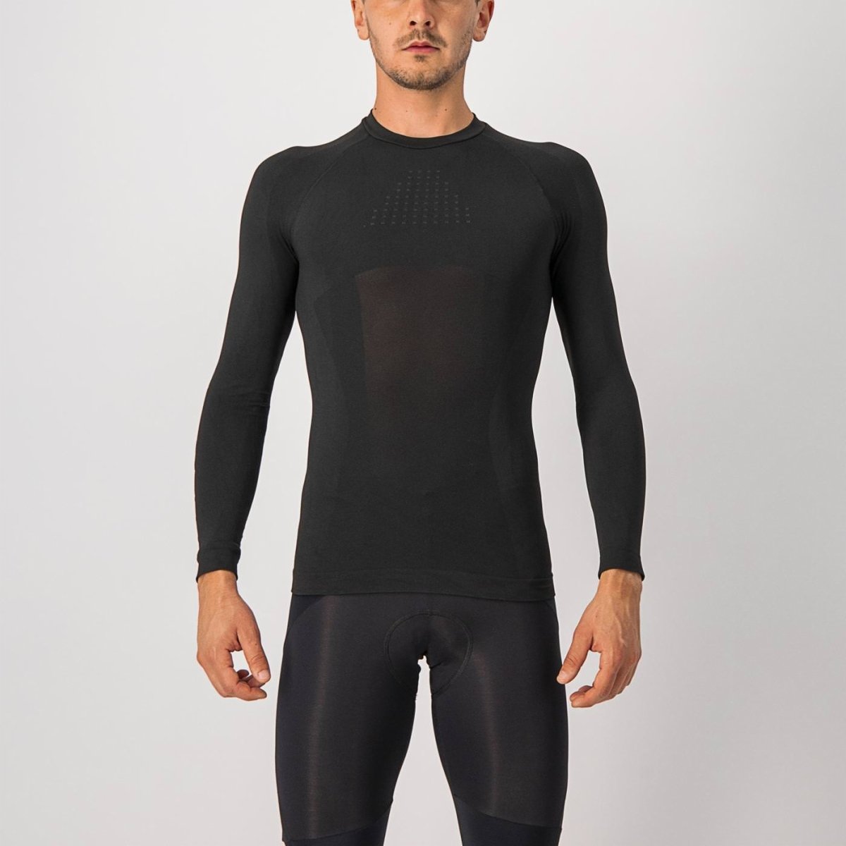 CASTELLI CORE SEAMLESS BASE LAYER LS BLACK