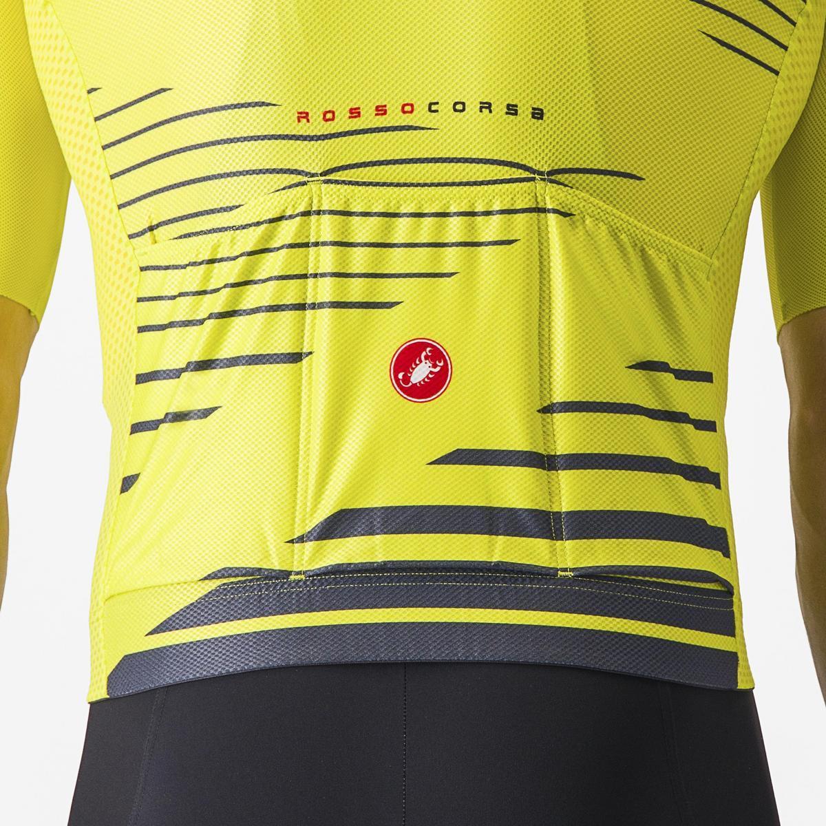 CASTELLI CLIMBER'S 4.0 JERSEY SULPHUR/TWILIGHT BLUE
