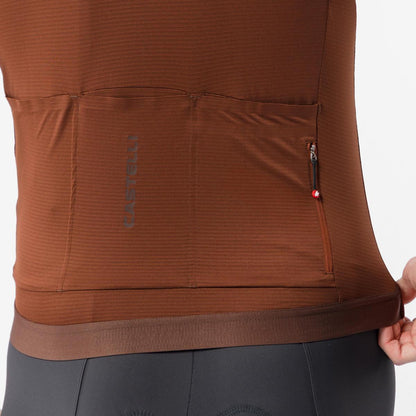 CASTELLI ESPRESSO 2 JERSEY DEEP MOCHA