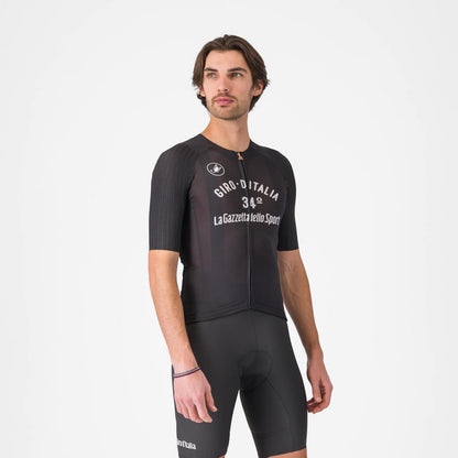 CASTELLI VINTAGE MAGLIA NERA 34