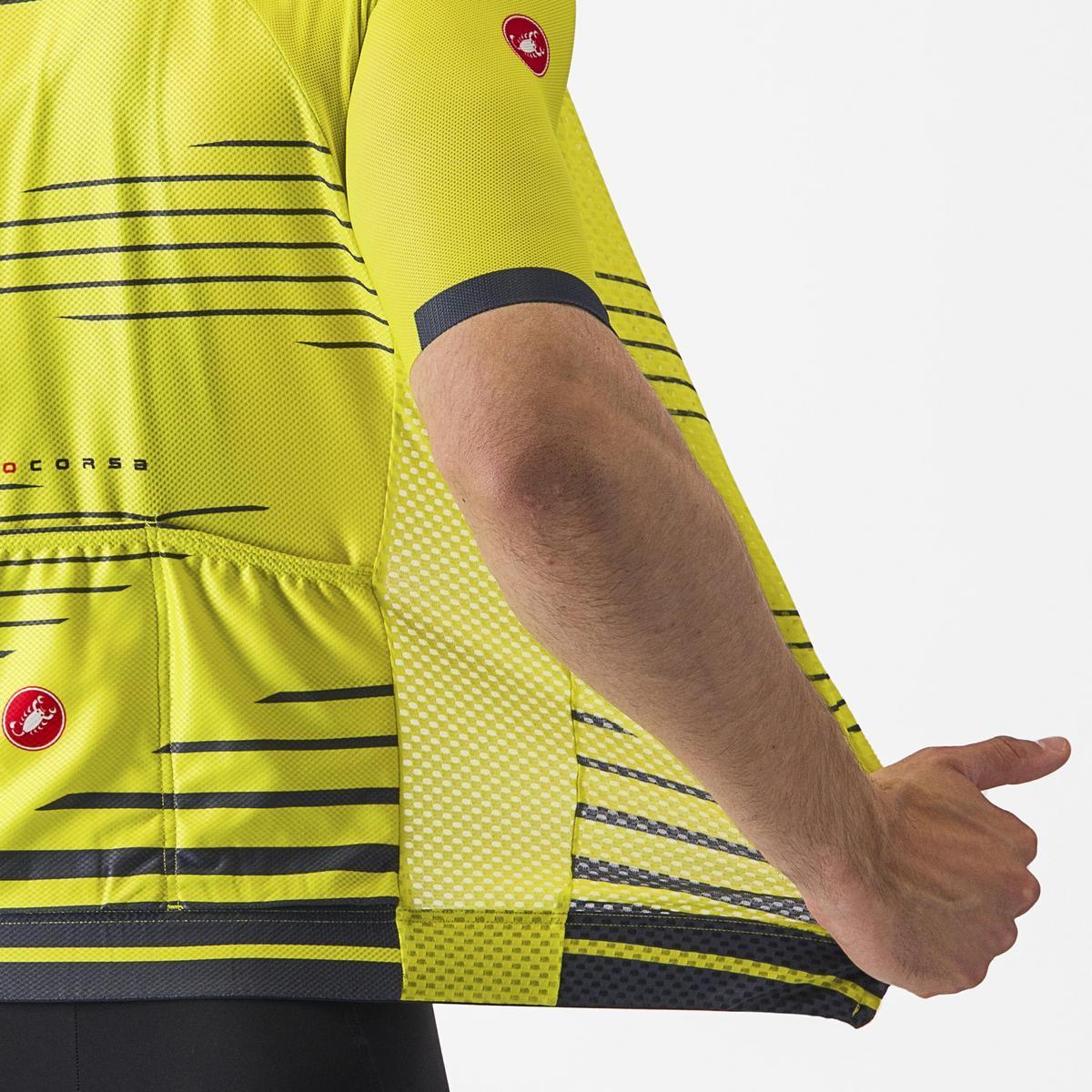 CASTELLI CLIMBER'S 4.0 JERSEY SULPHUR/TWILIGHT BLUE