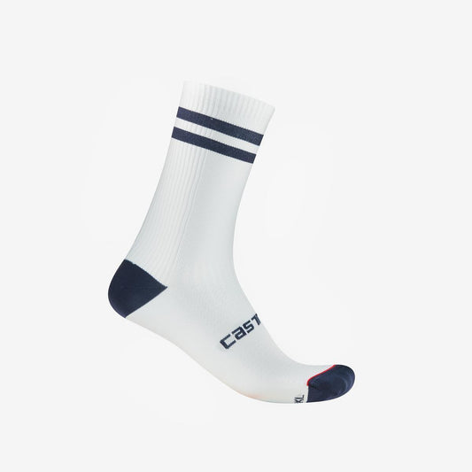 CASTELLI ORIGINALE 18 SOCK BELGIAN BLUE/WHITE