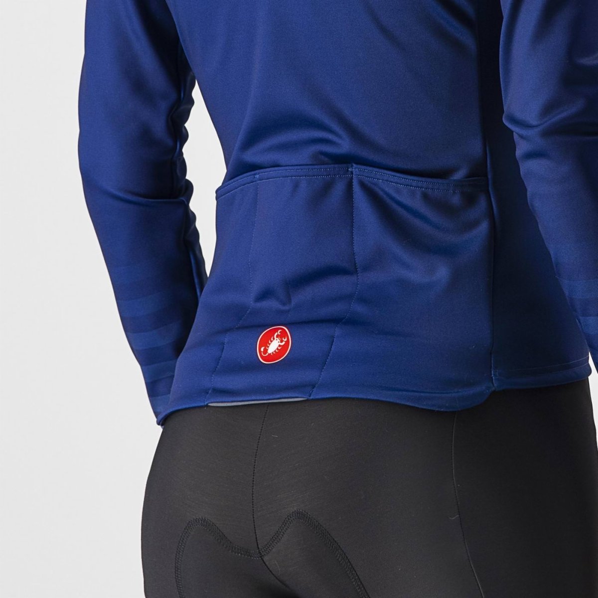 CASTELLI AUTUNNO LS JERSEY SODALITE BLUE/BRILLIANT YELLOW ***SMALL ONLY***