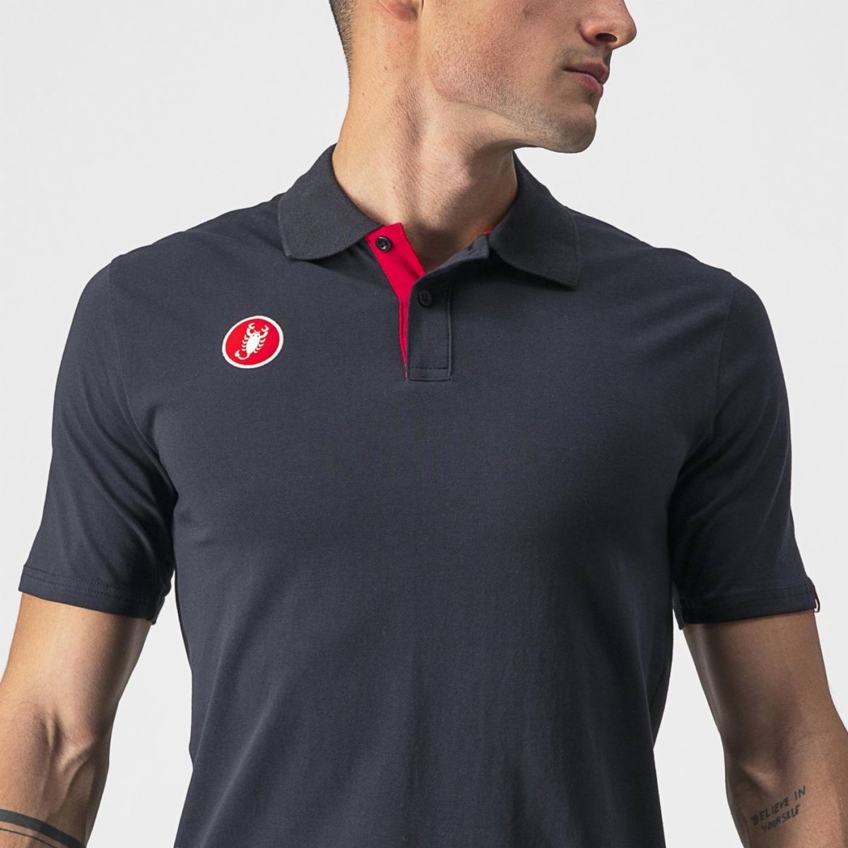 CASTELLI RACE DAY POLO BLACK