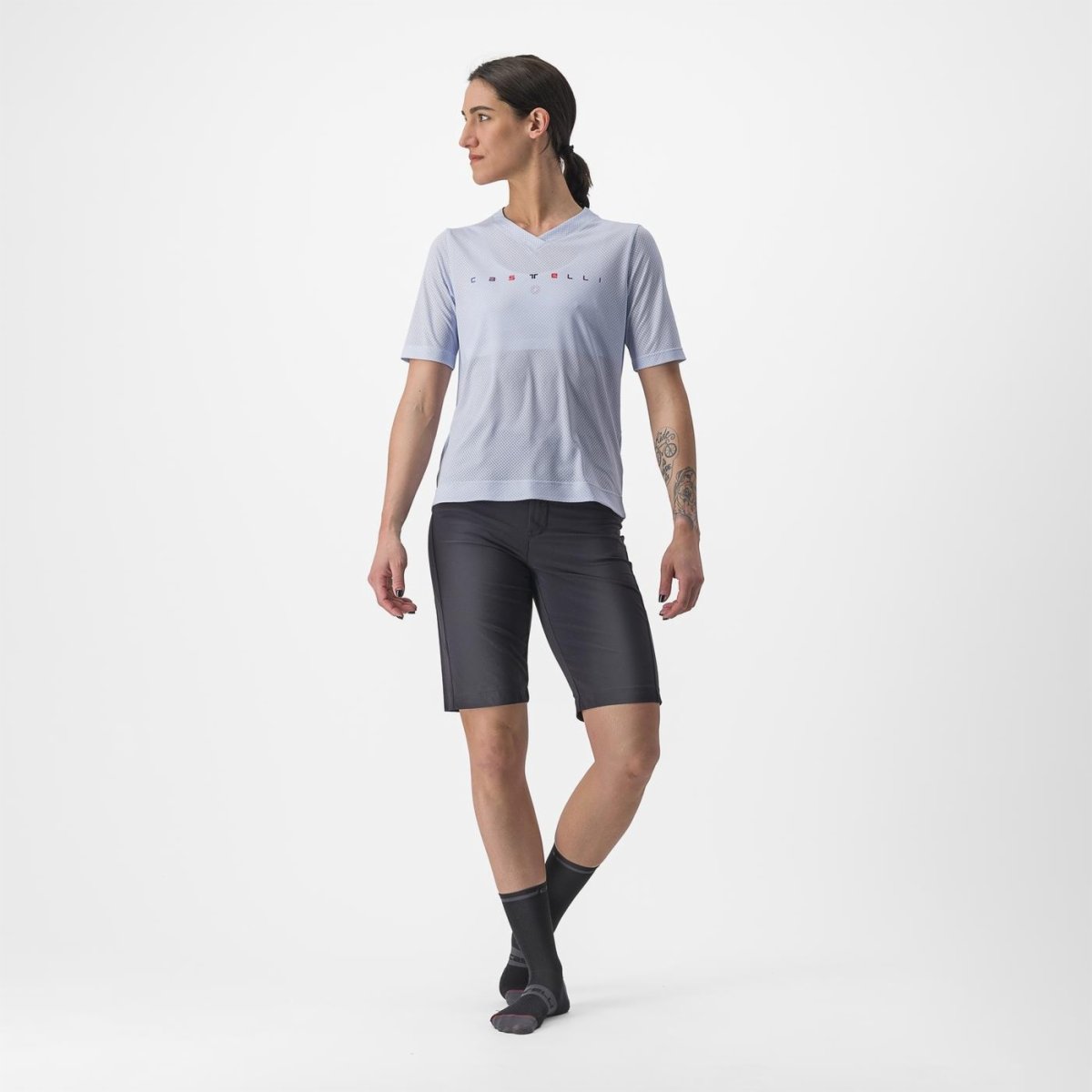 CASTELLI TRAIL TECH 2 W TEE FROSTED LILAC