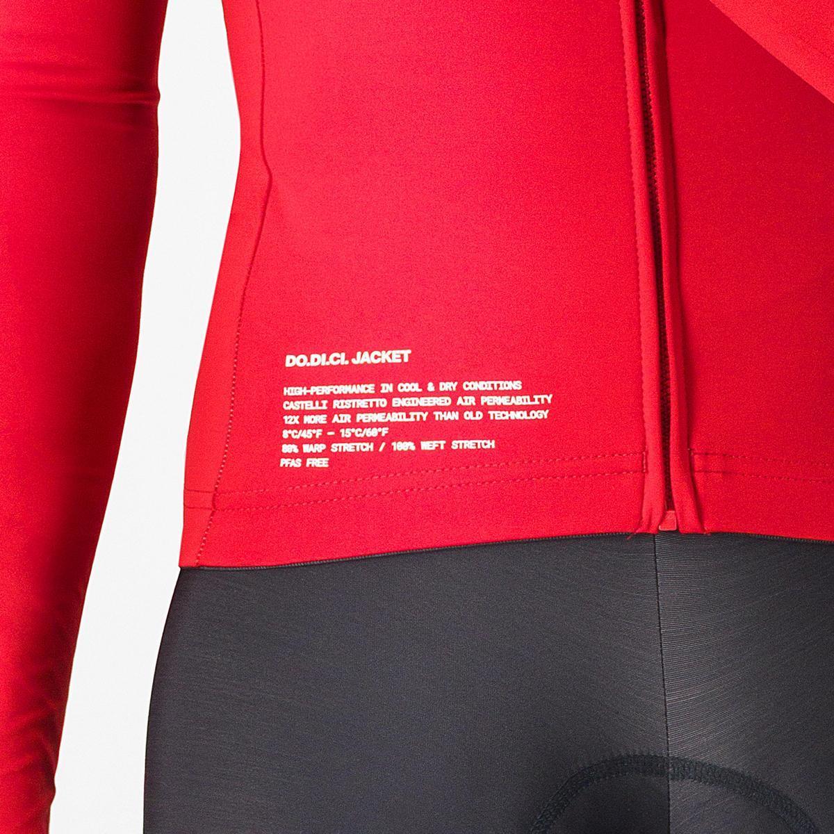 CASTELLI DO.DI.CI. JACKET RICH RED