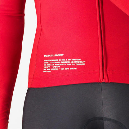 CASTELLI DO.DI.CI. JACKET RICH RED