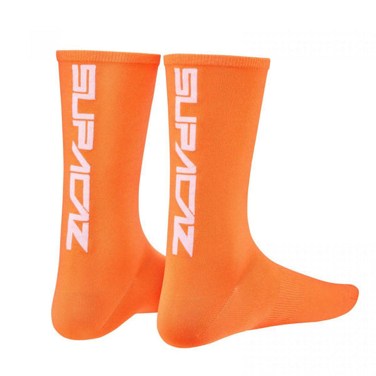 Supacaz Sock Neon Or/Wht S/M S+D