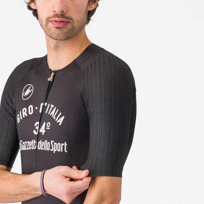 CASTELLI VINTAGE MAGLIA NERA 34