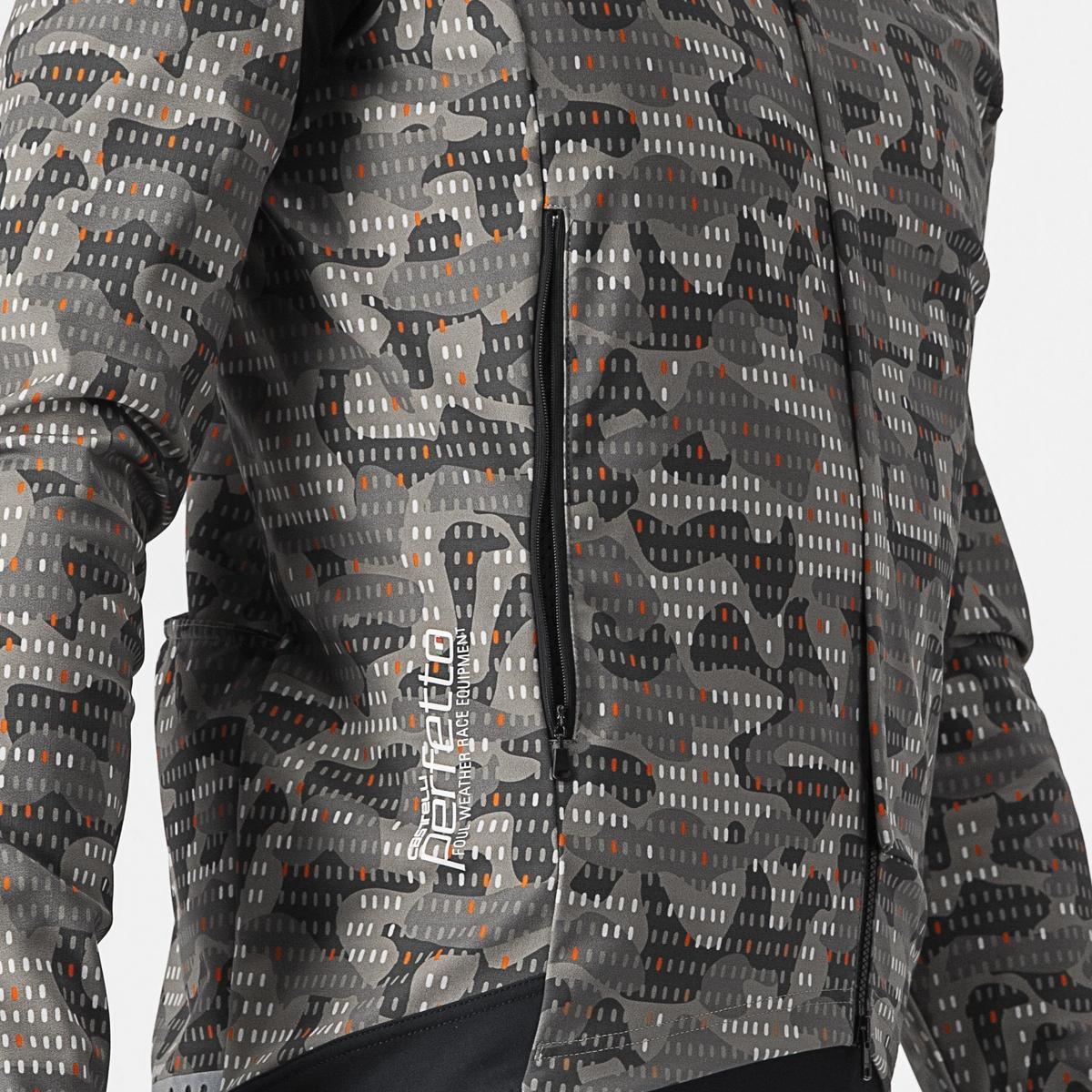 CASTELLI UNLIMITED PERFETTO RoS 2 JACKET NICKEL GRAY/DARK GRAY