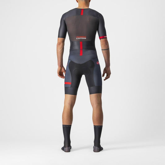CASTELLI FREE SANREMO 2 SUIT SHORT SLEEVE BLACK