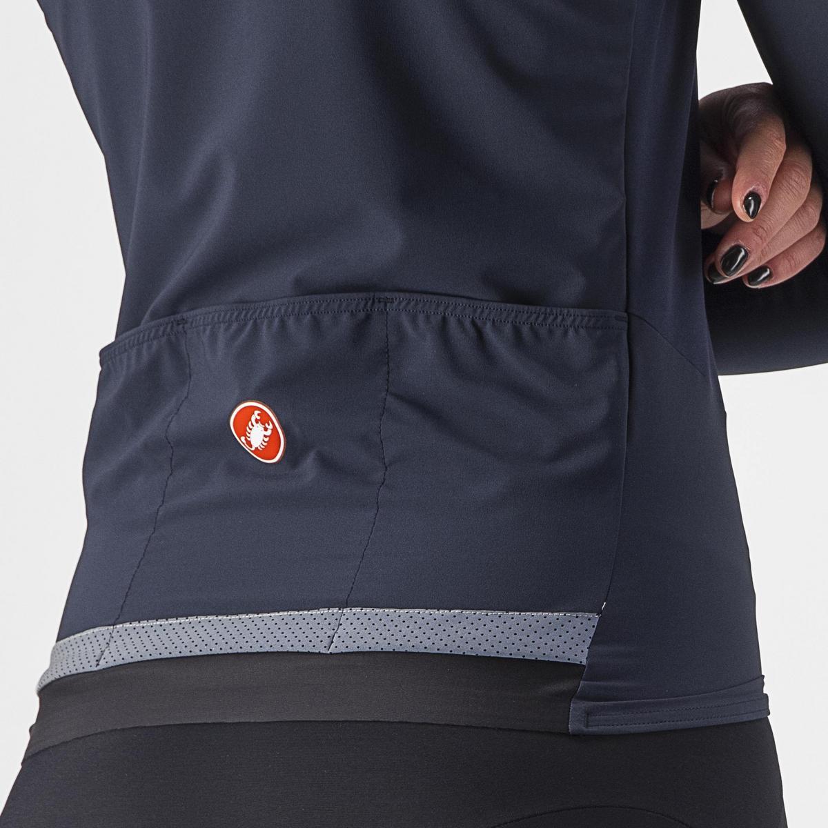 CASTELLI BETA RoS W JACKET SAVILE BLUE