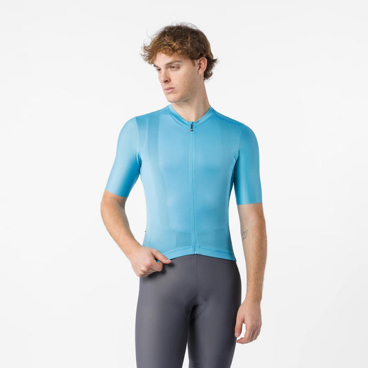 CASTELLI ESPRESSO 2 JERSEY NEON COBALT